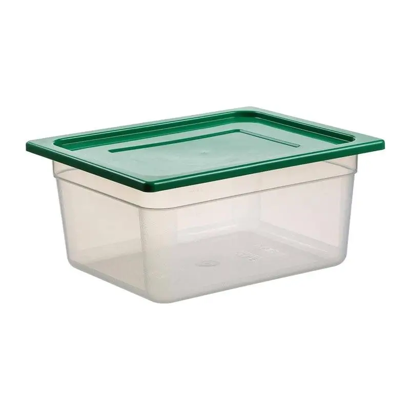 Bora Plastik GN 1/2-150 mm Polipropilen Gastronorm Küvet, Şeffaf - 1