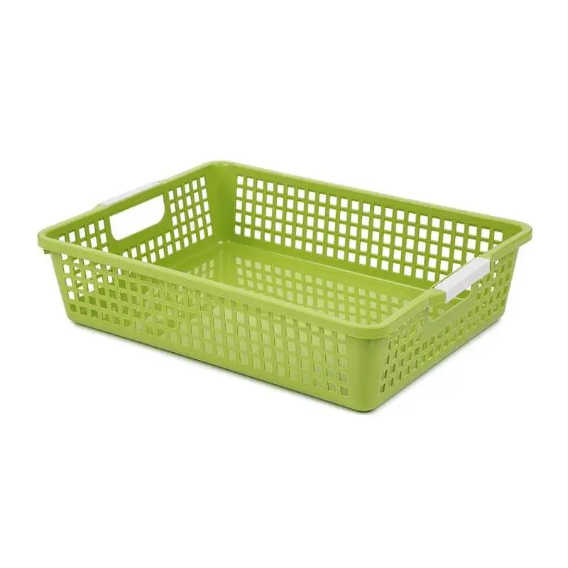 Bora Plastik Meyve Sepeti, No: 2 Kulplu, Yeşil - 1