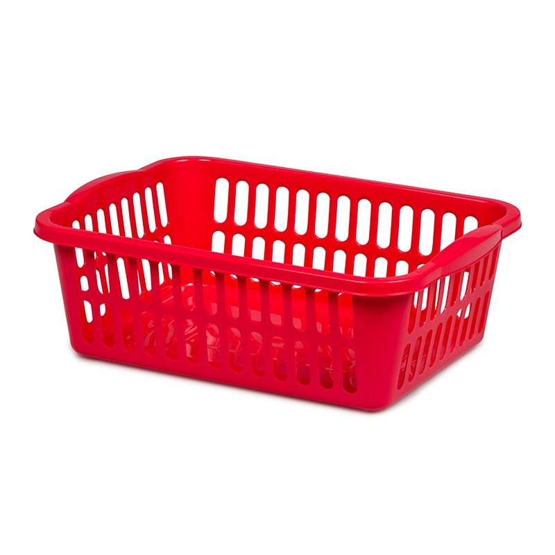 Bora Plastik Meyve Sepeti, No: 4, Kırmızı - 1