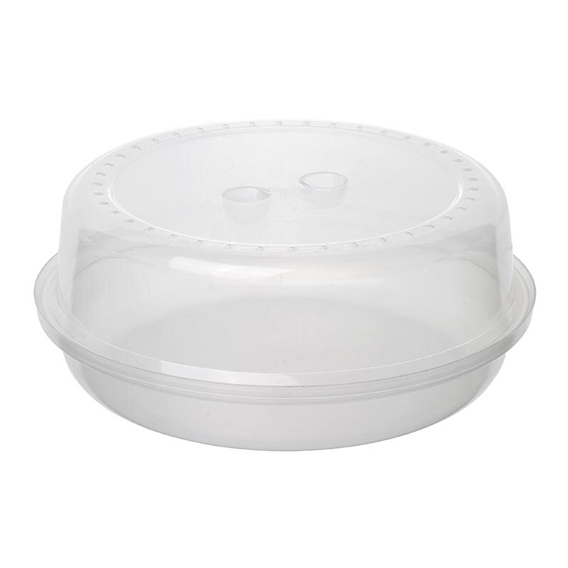 Bora Plastik Mikrodalga Sıçrama Önleyici Kapak, 26.2x 6.5 cm, Şeffaf - Bora Plastik