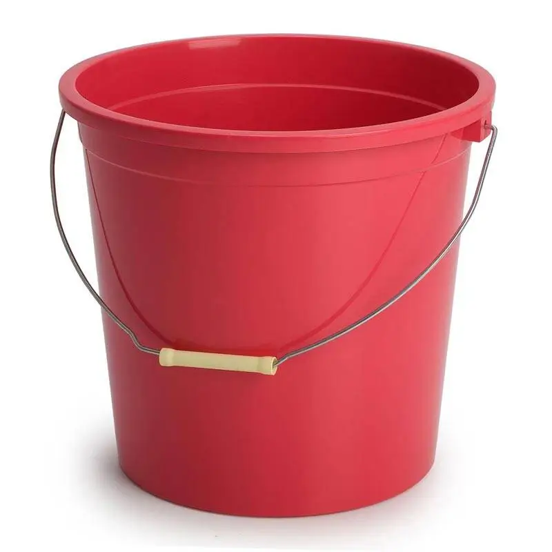 Bora Plastik Modern Kova No: 5, Geniş Hacim, Kapaksız, 17 Lt, Kırmızı - 1