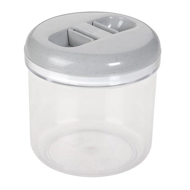Bora Plastik Mutfak Erzak Saklama Kavanozu, No: 2, 1.50 Lt, Şeffaf Gövde - Bora Plastik