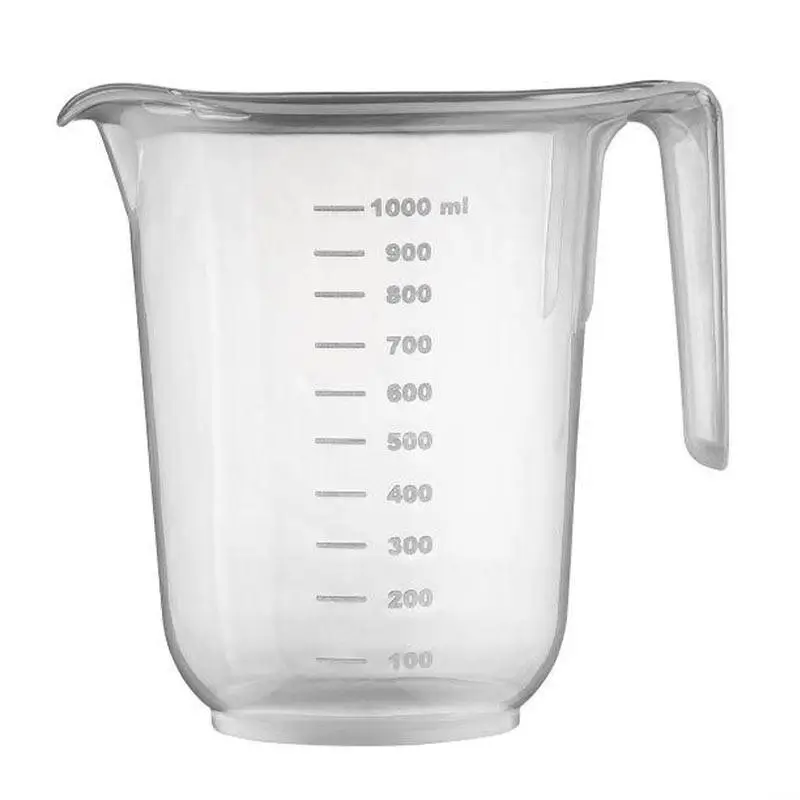 Bora Plastik Ölçü Kabı, Şeffaf, 1 Lt. - 1