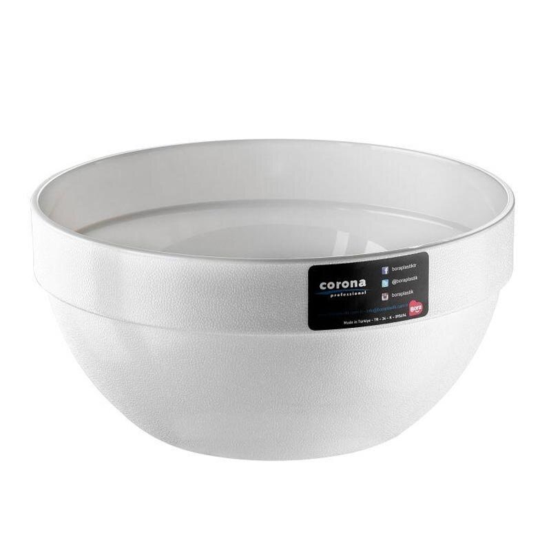  Bora Plastik Polikarbon Servis Kasesi, 26 cm - Bora Plastik