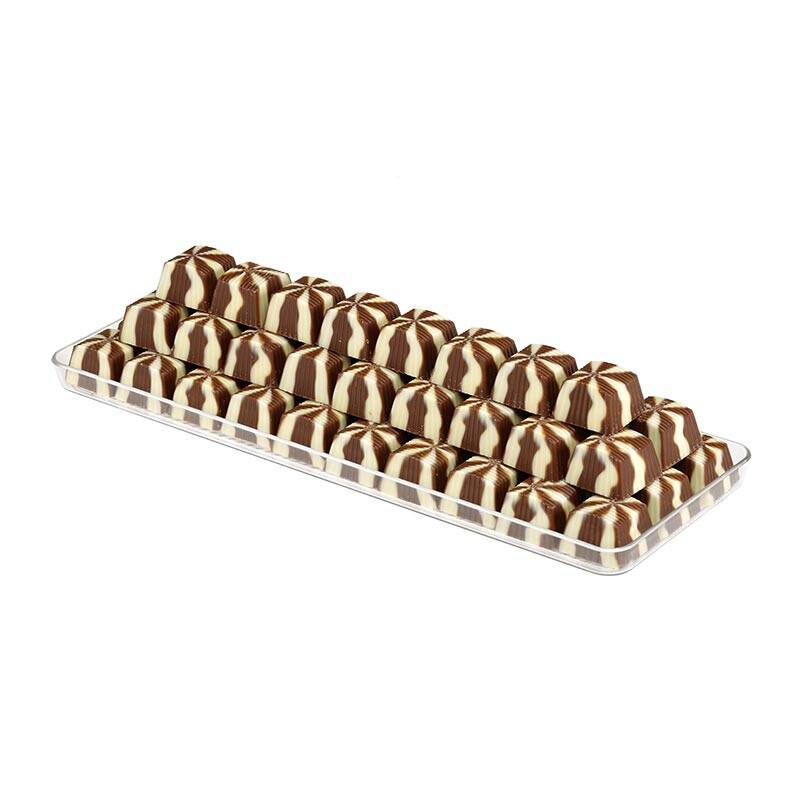 Bora Plastik Polikarbon Teşhir Tepsisi, Dikdörtgen 30.5x10.8 cm - 2