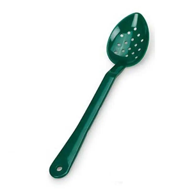 Bora Plastik Profesyonel Servis Kaşığı, Süzgeçli, Polikarbonat, 33 cm, Yeşil - 1