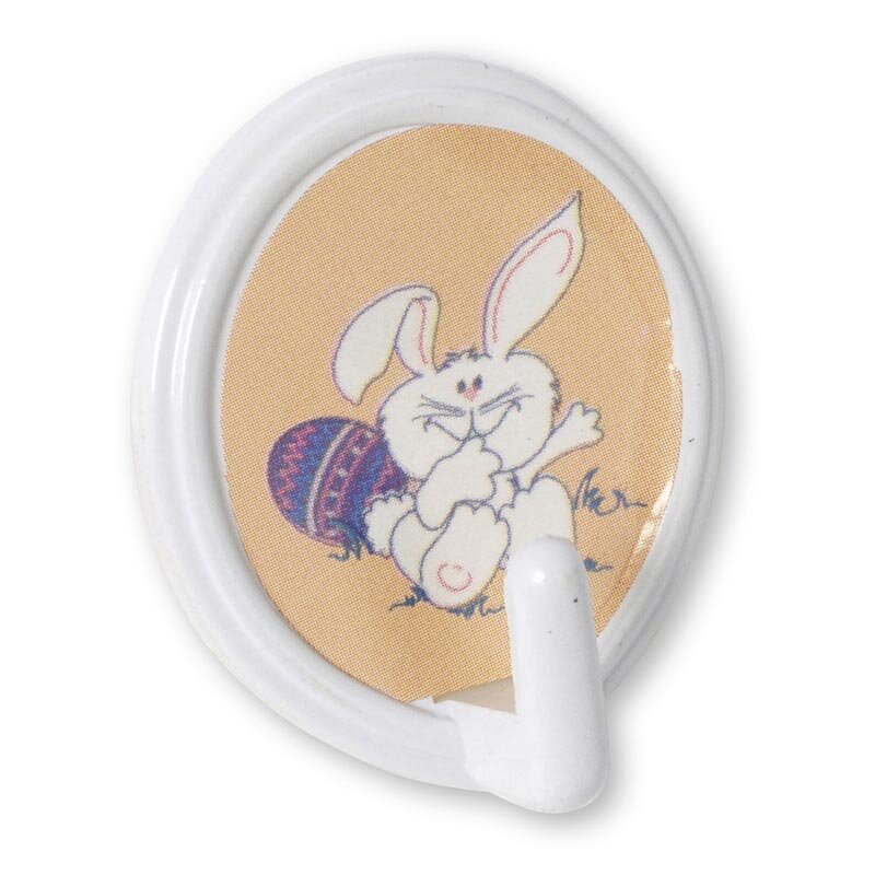 Bora Plastik Resimli Duvar Askısı, 2 Adet, Beyaz - Bora Plastik