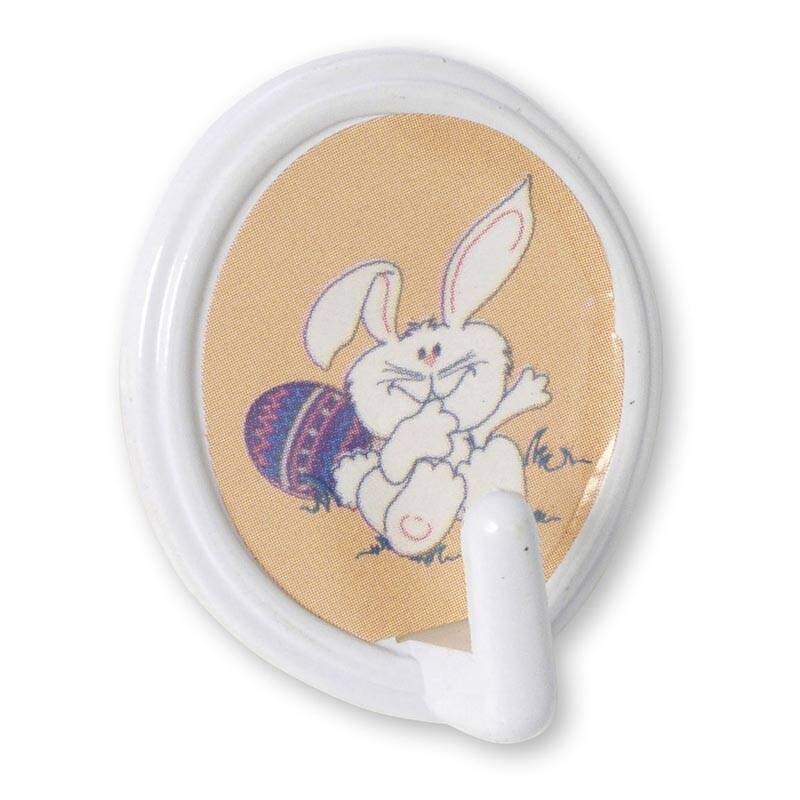 Bora Plastik Resimli Duvar Askısı, 2 Adet, Beyaz - 1