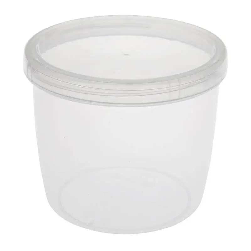 Bora Plastik Saklama Kabı, Vidalı, No: 8, 890 ml, Şeffaf - 1