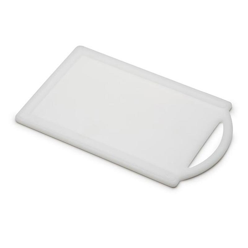 Bora Plastik Saplı Kesme Tahtası, No: 1, 16x26 cm, Beyaz - Bora Plastik