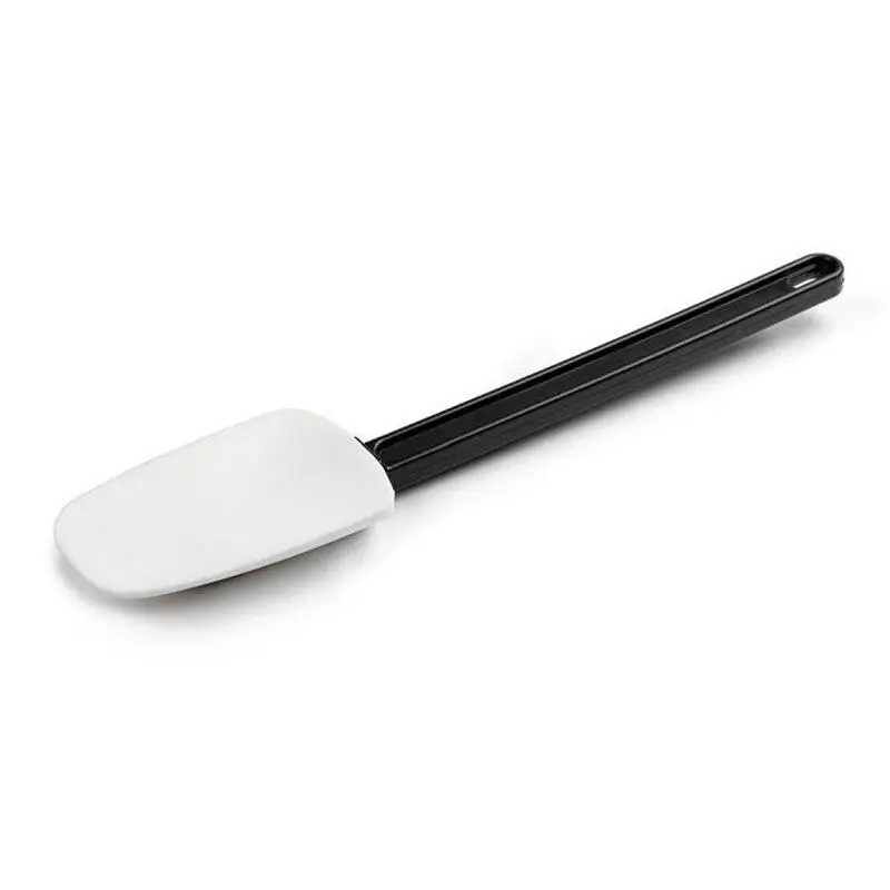 Bora Plastik Servis Kaşığı, Silikon Gövde, 33 cm, Siyah - 1