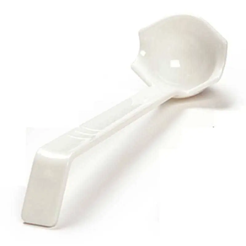 Bora Plastik Servis Kepçesi, Polikarbonat, No: 1, Beyaz - 1