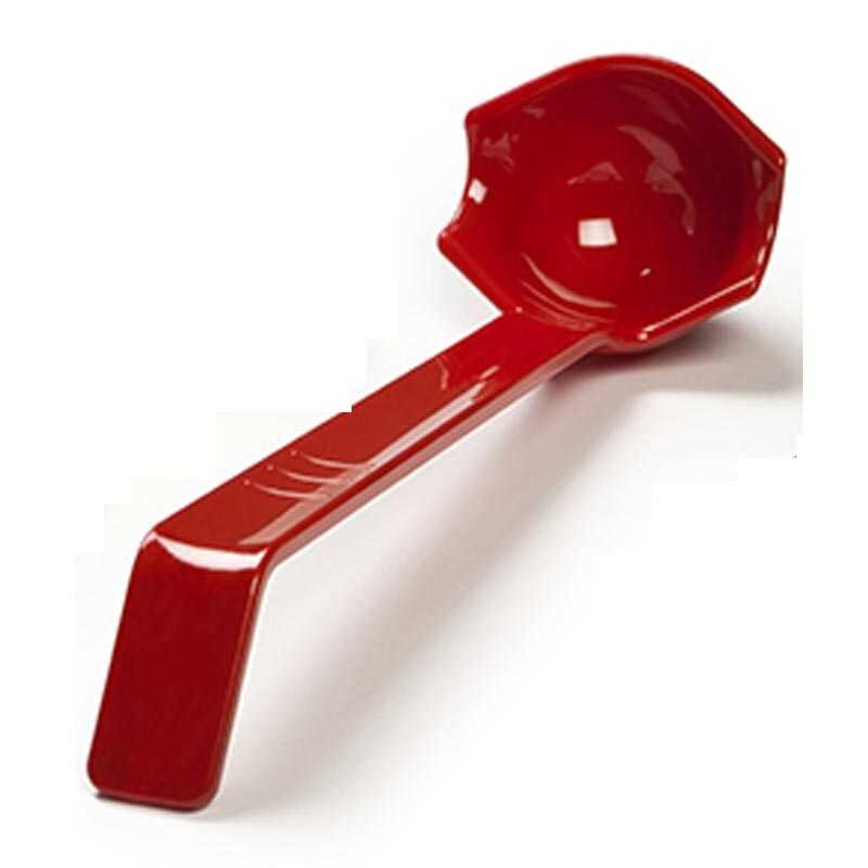 Bora Plastik Servis Kepçesi, Polikarbonat, No: 1, Kırmızı - Bora Plastik