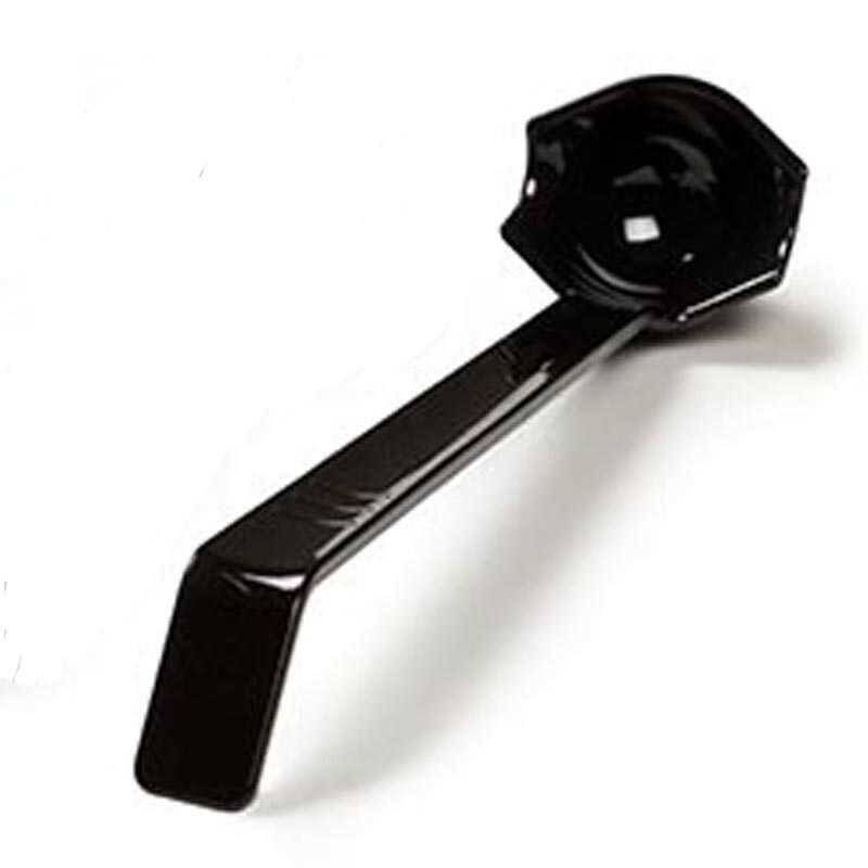 Bora Plastik Servis Kepçesi, Polikarbonat, No: 2, Siyah - 1