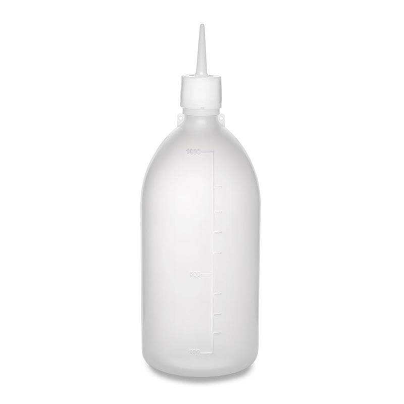 Bora Plastik Sıkma Tip Sosluk,1000 ml, Beyaz - 1