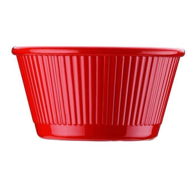 Bora Plastik Sos Kabı, Yuvarlak, Polikarbonat, Kırmızı - Bora Plastik