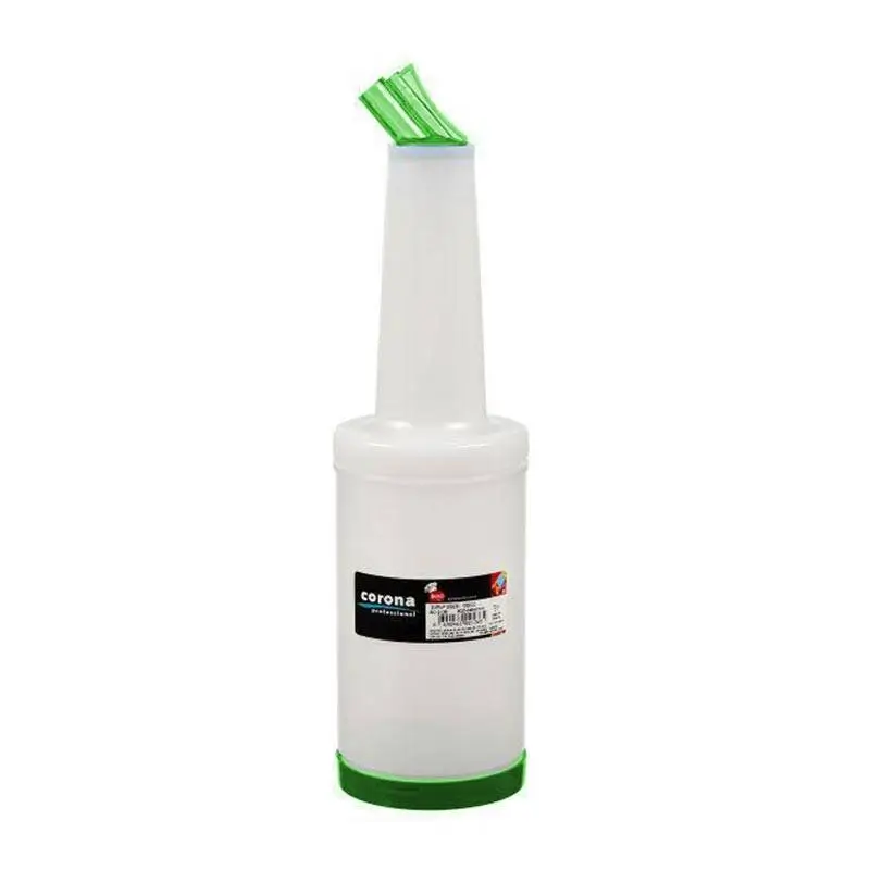 Bora Plastik Sos ve Kokteyl Şurup Dökme Kabı, 1000 ml, Yeşil - 1