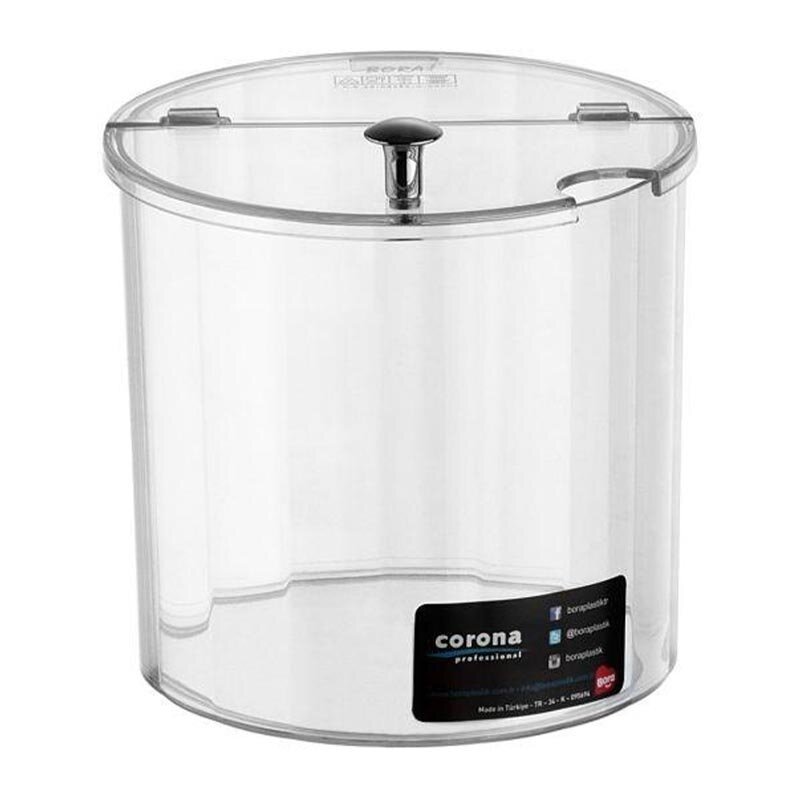 Bora Plastik Sosluk Takım, Polikarbonat, 1.8 Lt, Şeffaf - Bora Plastik