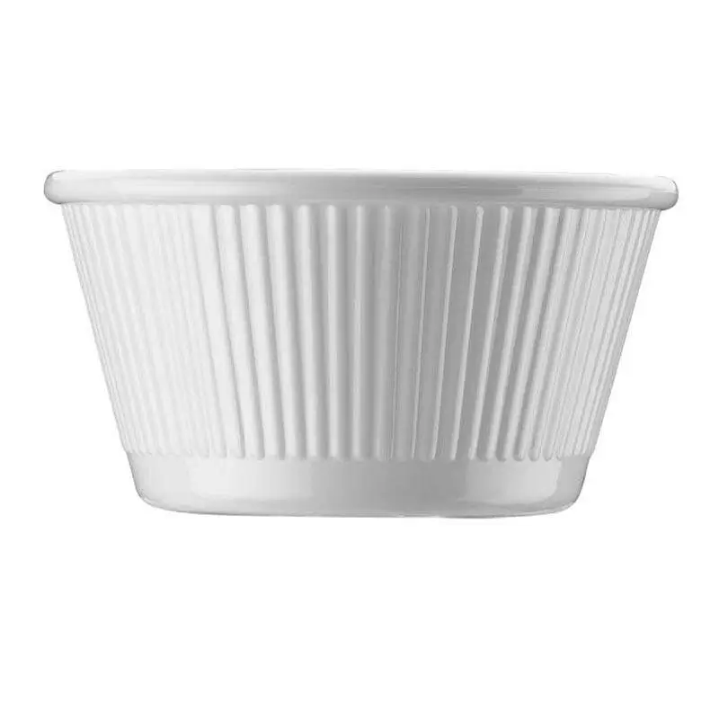 Bora Plastik Sosluk, Yuvarlak, Polikarbonat, 7x3.5 cm, Beyaz - 1