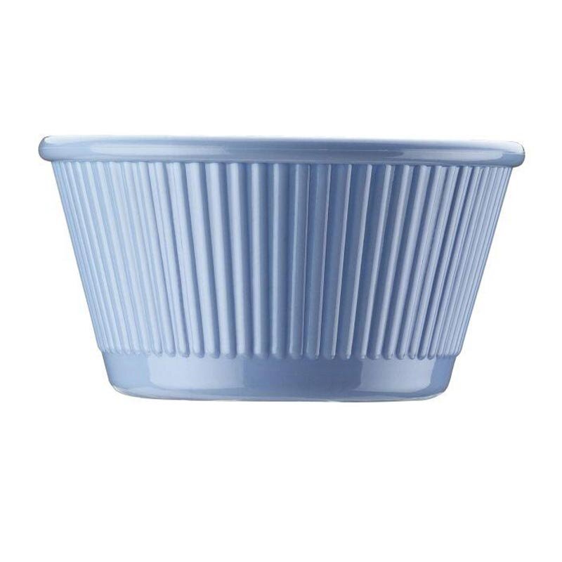 Bora Plastik Yuvarlak Mini Sos Kabı, Polikarbonat, 8.4x4.4 cm, Mavi - Bora Plastik