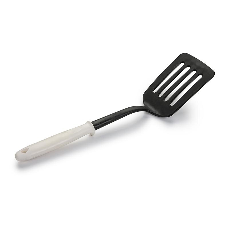 Bora Plastik Spatula, 32 cm, Siyah Gövde, Beyaz Sap - Bora Plastik