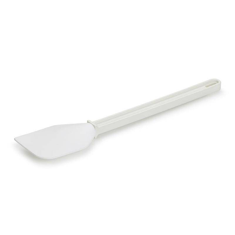 Bora Plastik Spatula, 33 cm, Beyaz, Silikon Gövde - 1