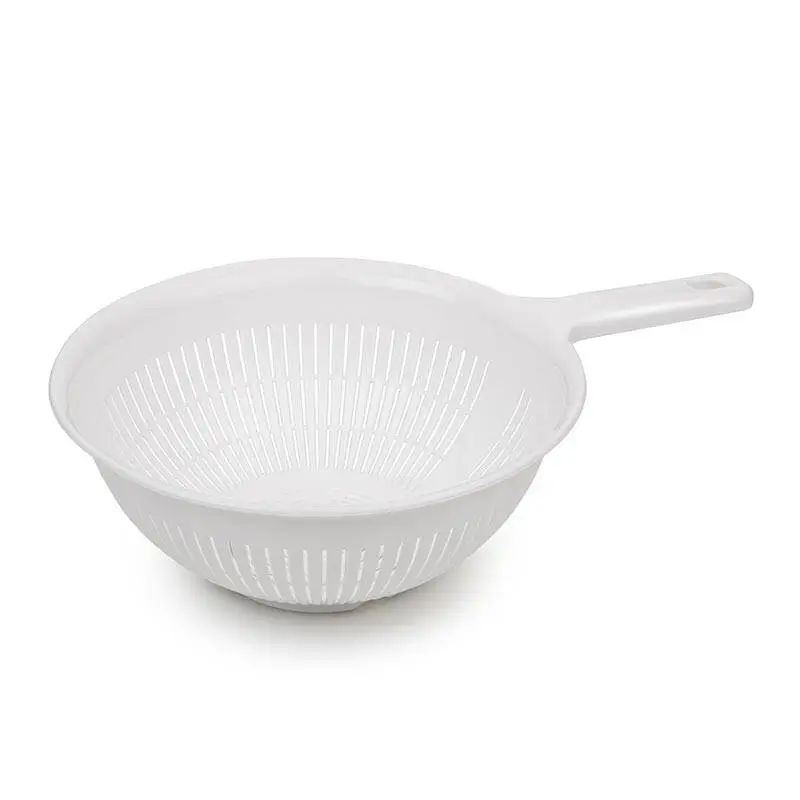 Bora Plastik Süzgeç, Saplı , 22.5 cm, Beyaz - 1
