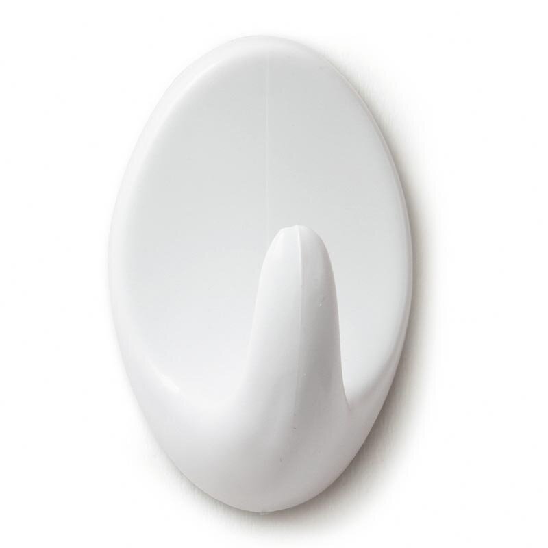 Bora Plastik Tek Kollu Duvar Askısı, 4 Adet, Beyaz - Bora Plastik