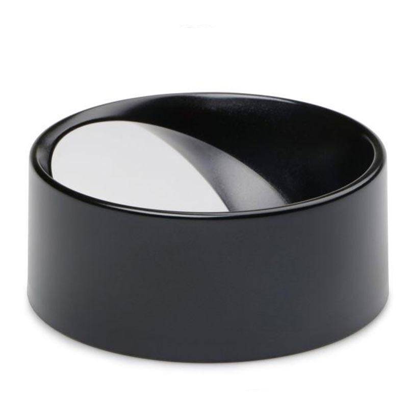 Bora Plastik Yuvarlak Çerezlik, 12x5 cm, Siyah - 1