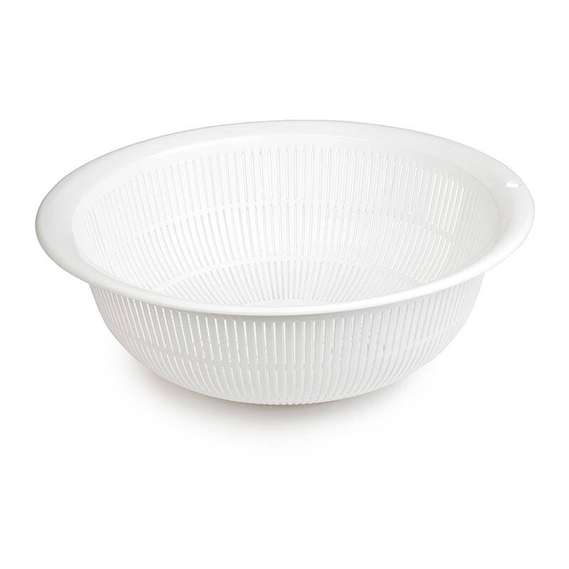 Bora Plastik Süzgeç, Yuvarlak, 35 cm, Beyaz - 1