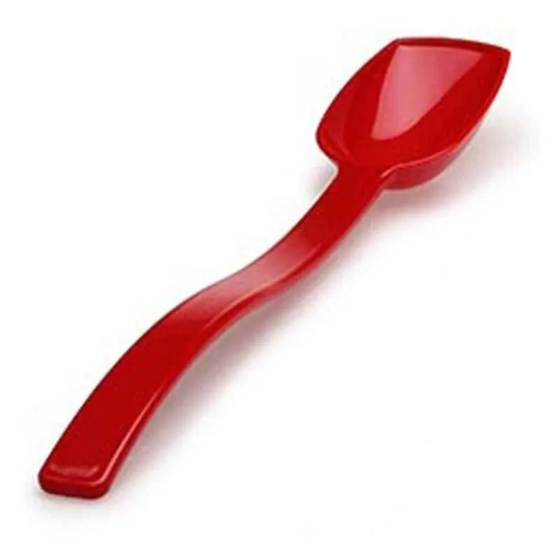 Bora Plastik Zeytin ve Salata Servis Kaşığı, Polikarbonat, 26 cm, Kırmızı - 1