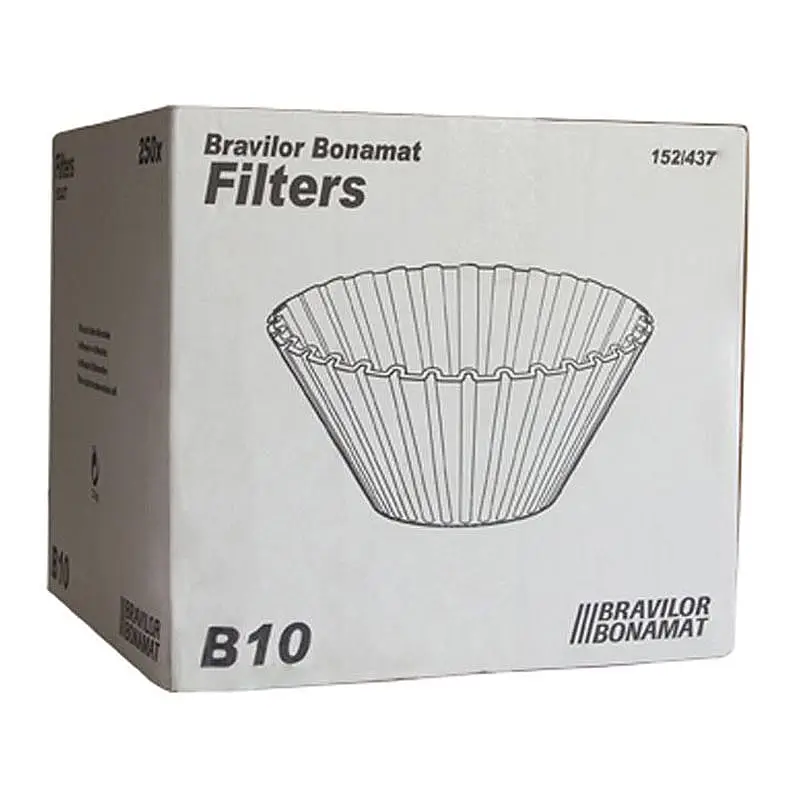 Bravilor Bonamat B10 Kahve Filtre Kağıdı, 152/437 cm, 250 Adet, B10 ve B10 HW Makineler İle Uyumludur - Bravilor Bonamat (1)