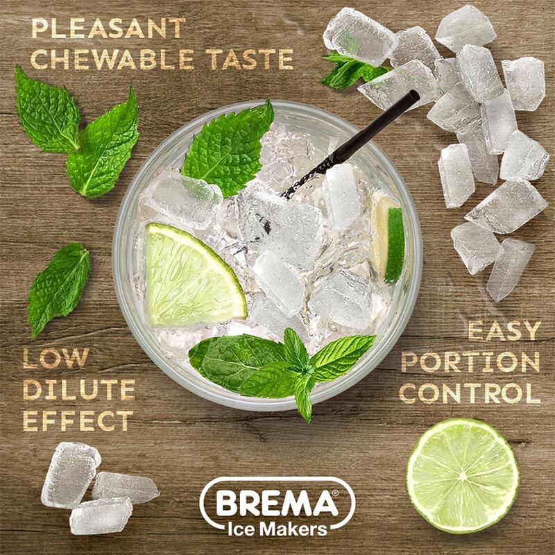 Brema TM 250 Deposuz Granül Buz Makinesi, 250 kg/gün Kapasiteli - 3