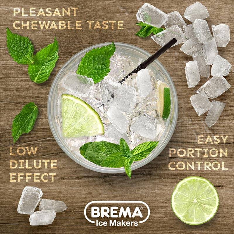 Brema TM 250 Deposuz Granül Buz Makinesi, 250 kg/gün Kapasiteli - 3