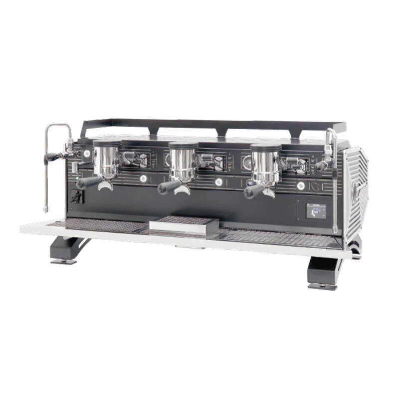 Brugnetti Aurora Multi Boiler Tam Otomatik Espresso Kahve Makinesi, Cool Touch, 2 Gruplu, Siyah - 1