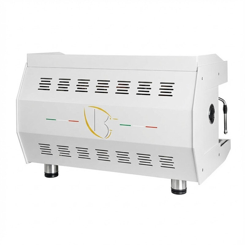 Brugnetti Luna Tam Otomatik Espresso Kahve Makinesi, Tall Cup, 11 Lt, 2 Gruplu, Beyaz - Brugnetti (1)