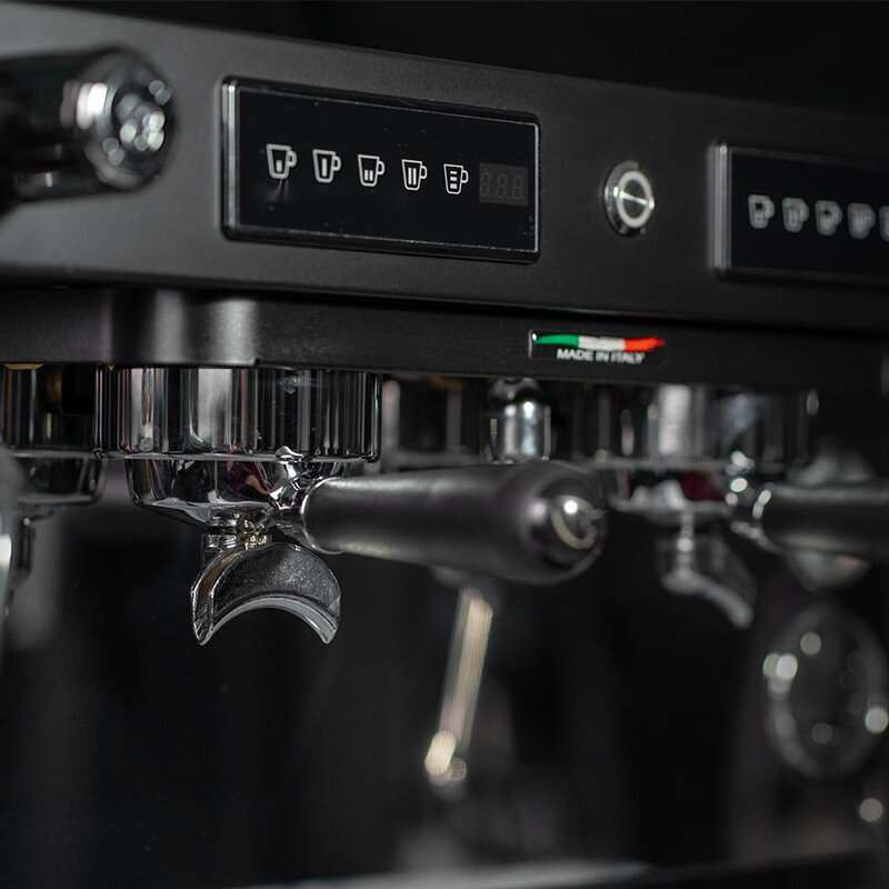 Brugnetti Luna Tam Otomatik Espresso Kahve Makinesi, Tall Cup, 11 Lt, 2 Gruplu, Siyah - 4