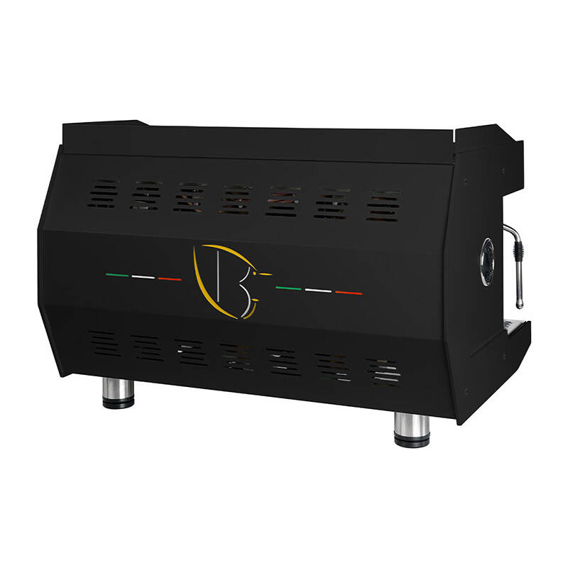 Brugnetti Luna Tam Otomatik Espresso Kahve Makinesi, Tall Cup, 11 Lt, 2 Gruplu, Siyah - 2