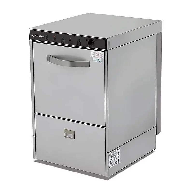By Kitchen DBY-500 Set Altı Bulaşık Makinesi, Paslanmaz Çelik, 500 Tabak Kapasiteli, Drenaj Pompalı - 1