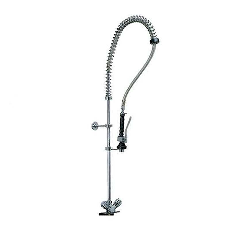 By Kitchen DDB-02 Musluklu Ön Yıkama Duş Sprey Ünitesi, 1/2 Paslanmaz Örgülü Hortum - By Kitchen