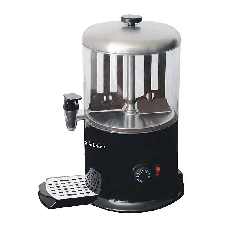 By Kitchen DHC-6 Sıcak Çikolata ve Sahlep Makinesi, Polikarbon 6 Lt, Siyah - 1