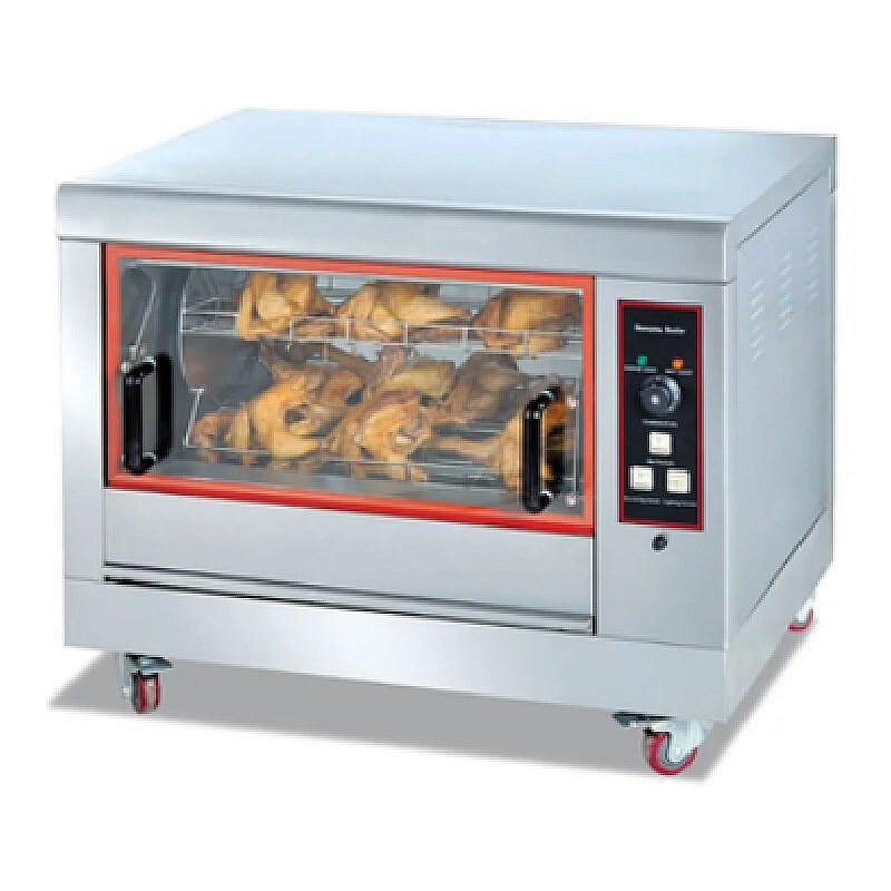 By Kitchen DPÇ-16 Et Tavuk Pişirme Piliç Çevirme Makinesi, 220 V - By Kitchen