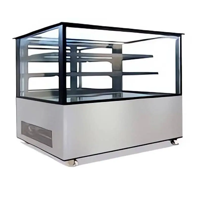 By Kitchen DPD-120 Soğutmalı Pasta Teşhir Dolabı, Tamperli Cam, 530 Lt. - 1
