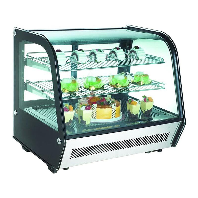By Kitchen DST-05 Pasta Teşhir Dolabı, LED Aydınlatmalı, 120 Lt. - By Kitchen