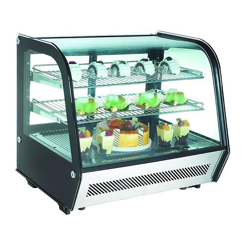 By Kitchen DST-05 Pasta Teşhir Dolabı, LED Aydınlatmalı, 120 Lt. - 1