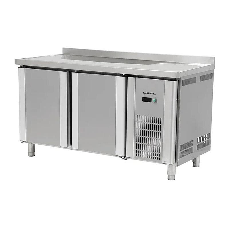 By Kitchen DTS-2 2 Kapılı Tezgah Tipi Buzdolabı, Paslanmaz Çelik, 251 Lt. - By Kitchen