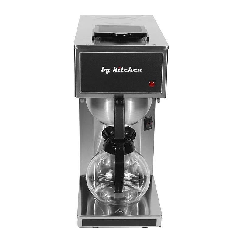 By Kitchen FCM-02 Çift Potlu Filtre Kahve Makinesi, Paslanmaz Çelik - 1