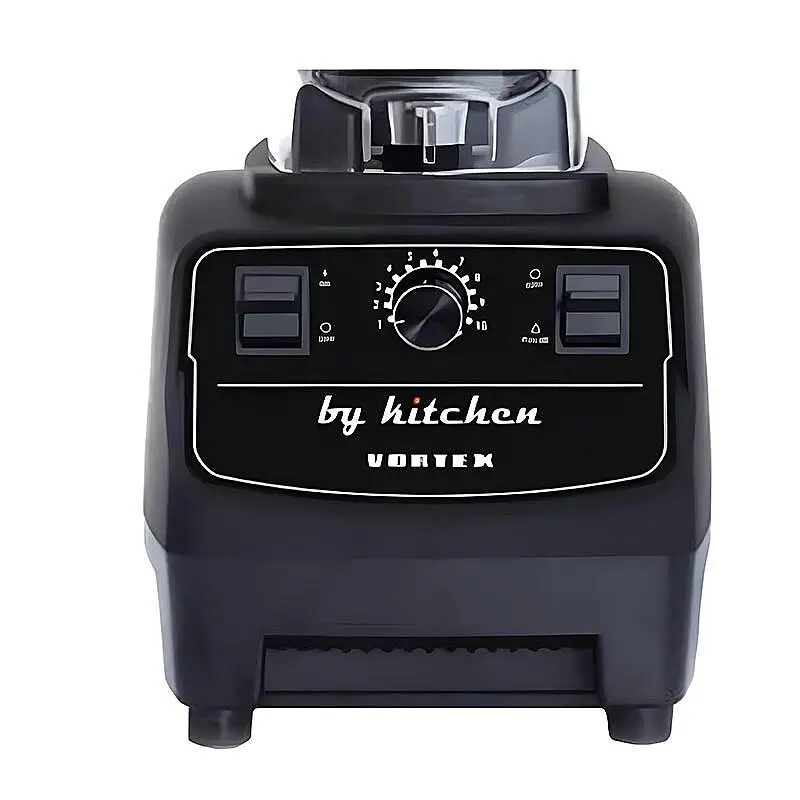 By Kitchen Vortex Bar Blender, Paslanmaz Çelik Bıçaklar, 2 Lt, 1500 W, Siyah - 4
