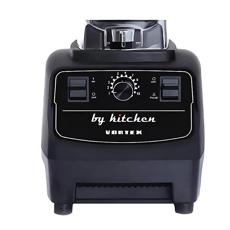 By Kitchen Vortex Bar Blender, Paslanmaz Çelik Bıçaklar, 2 Lt, 1500 W, Siyah - 4