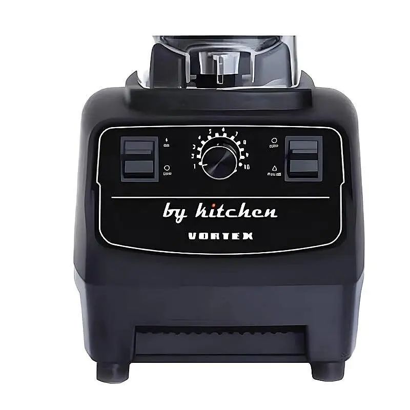By Kitchen Vortex Bar Blender, Paslanmaz Çelik Bıçaklar, 2 Lt, 1500 W, Siyah - 4